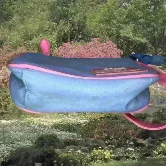 Y2k 90s  Baby Blue/Pink Mini Shoulder Bag - Picture 7 of 8